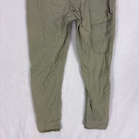 Abercrombie & Fitch Green High Waisted Skinny Leg Pants Size XS Short - Picture 9 of 11